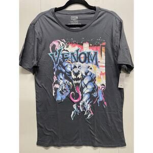 Marvel VENOM T shirt Men's Size Medium Gray New With Tag